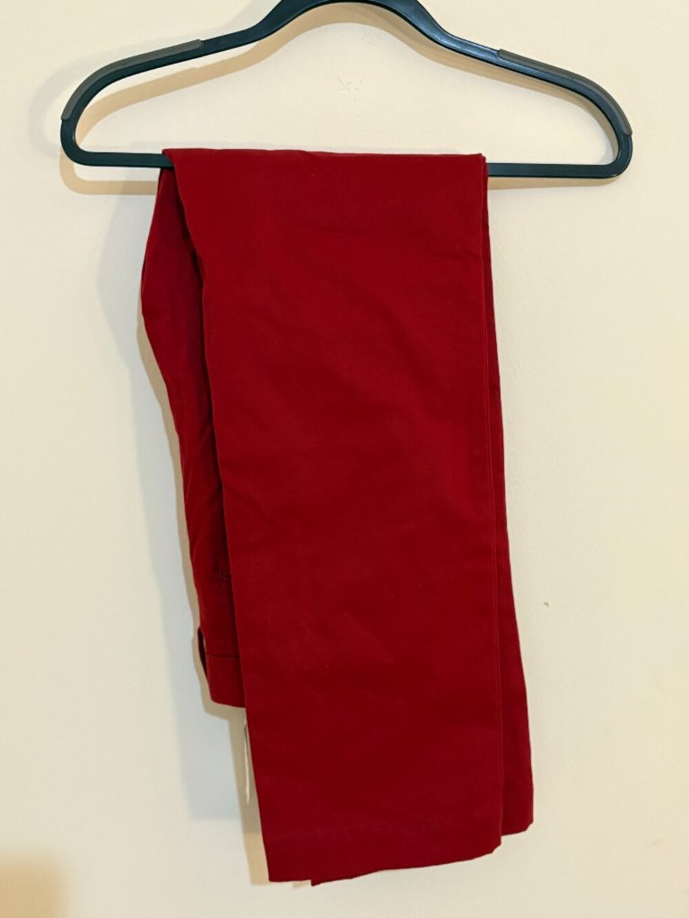 Banana Republic Rapid Movement Chino Red Size 31W 30L Emerson Straight Fit NWT